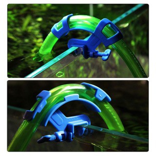 Kẹp xanh giữ ống thay nước bể cá chống gập tiện lợi