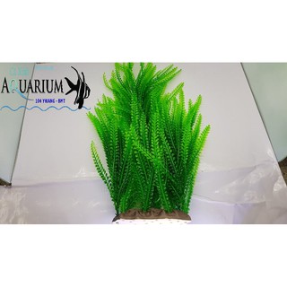 Cây nhựa lớn trang trí bể cá