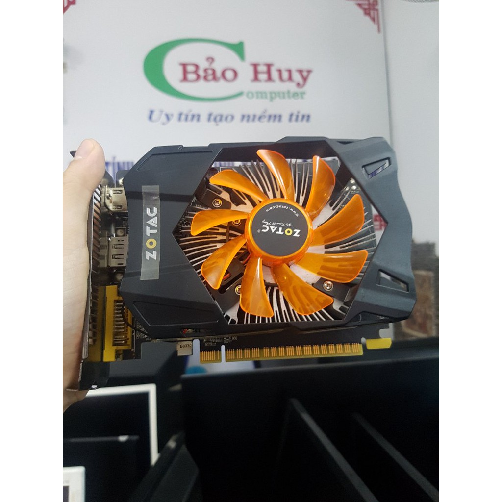 Card đồ họa Zotac GTX 750 1gb 128bit - Bảo hành 2019