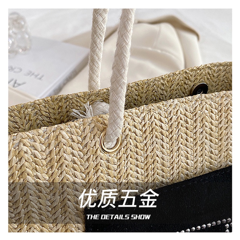 Túi Xách Đeo Vai Vải Lanh Cỡ Lớn Thời Trang Mùa Hè Mới 2022 NB00093