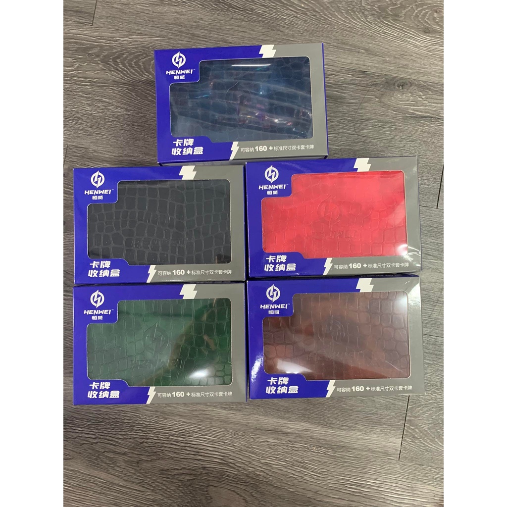 [ Phụ kiện RẺ NHẤT SHOPEE ] Hộp đựng bài Yugi bằng da cao cấp - Deckbox Years Guard Henwei