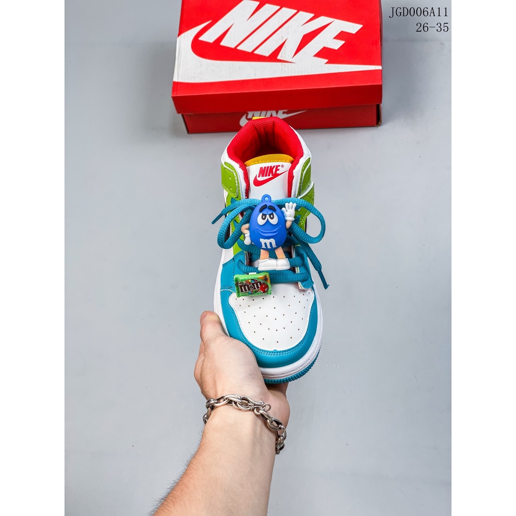 Giày Thể Thao Chơi Bóng Rổ Nike AIR JORDAN AJ1 293Nike Thời Trang Cho Bé Trai