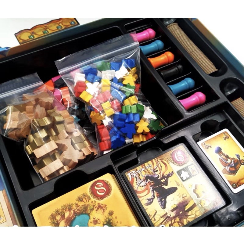Board Game Five Tribes bộ trò chơi