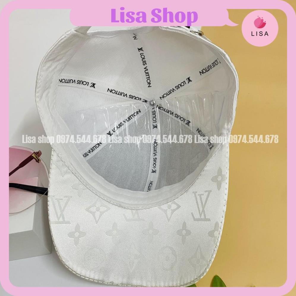 [HÀNG LOẠI 1] Mũ Lưỡi Trai, Nón Kết đính đã chữ kim loại phong cách cực cá tính cho nam nữ Lisa, M32