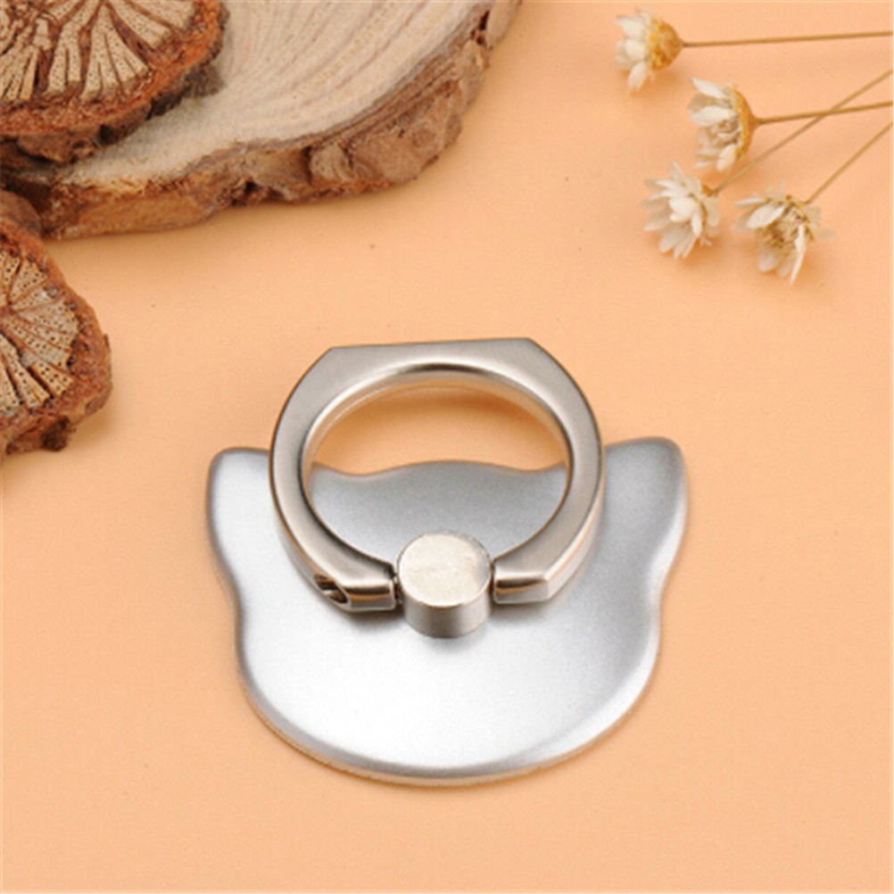 Cat Cell Phone Ring Stand Finger Bracket Mobile Phone Holder