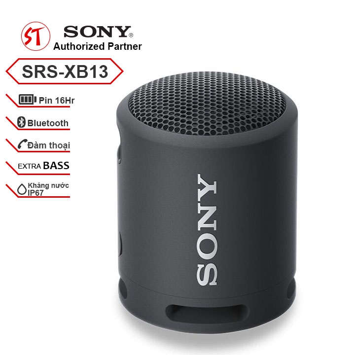 Loa di động Sony SRS-XB13 với Extra Bass Kết nối Không dây