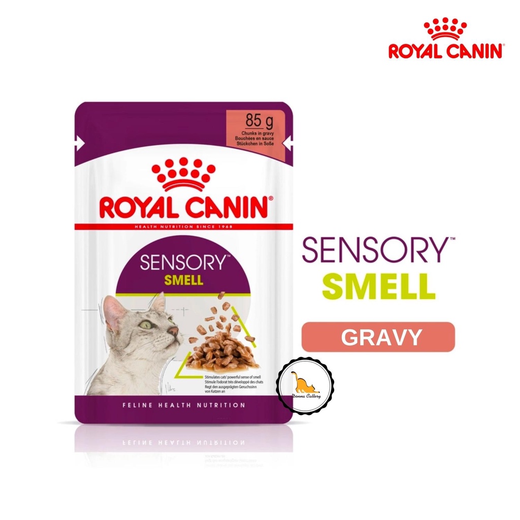 PATE ROYAL CANIN SENSORY TASTE FEEL SMELL ĐÁNH THỨC GIÁC QUAN GÓI 85g CHO MÈO TRƯỞNG THÀNH