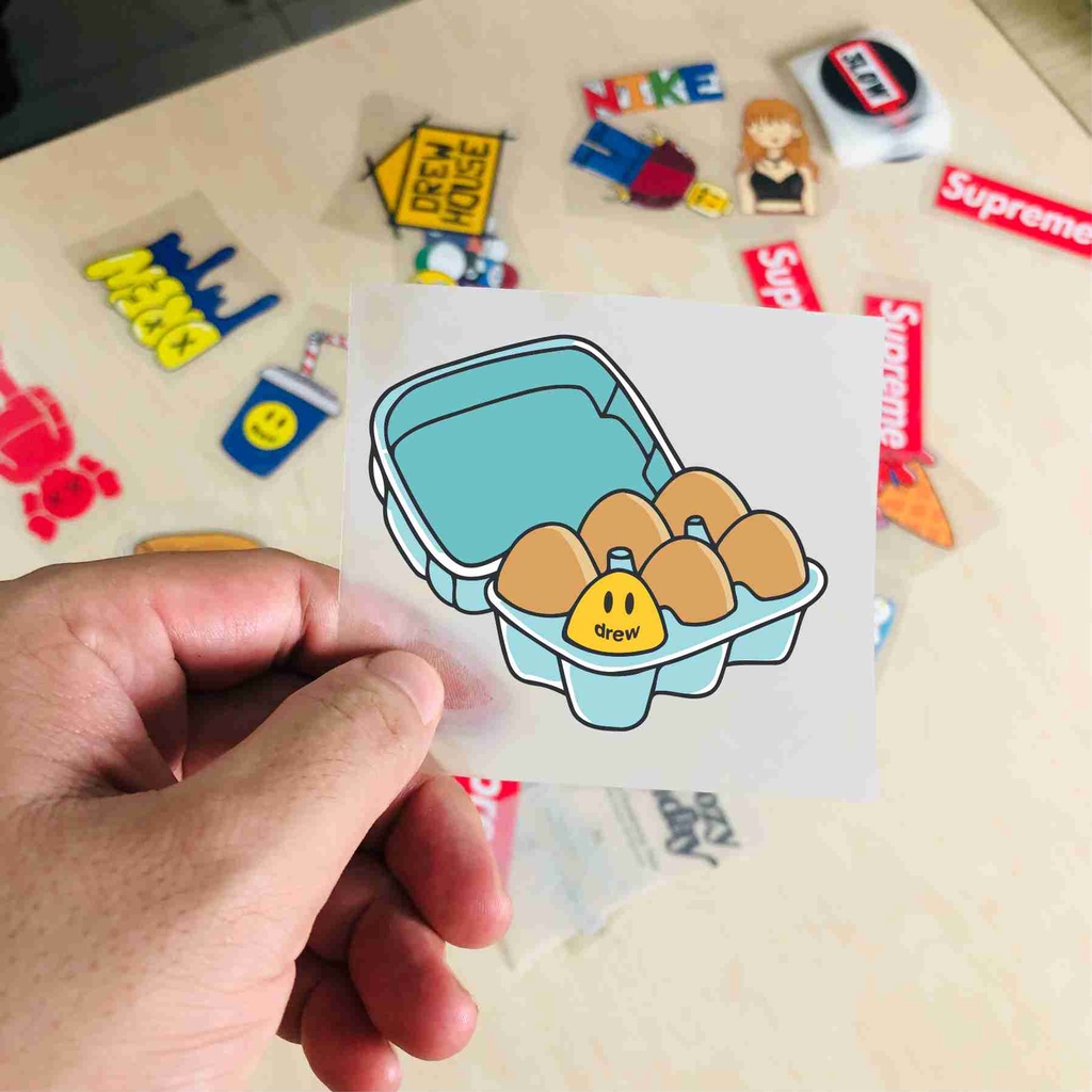 Hình ủi nhiệt bộ hoạt hình dễ thương 1 - Decal ủi áo xinh xắn