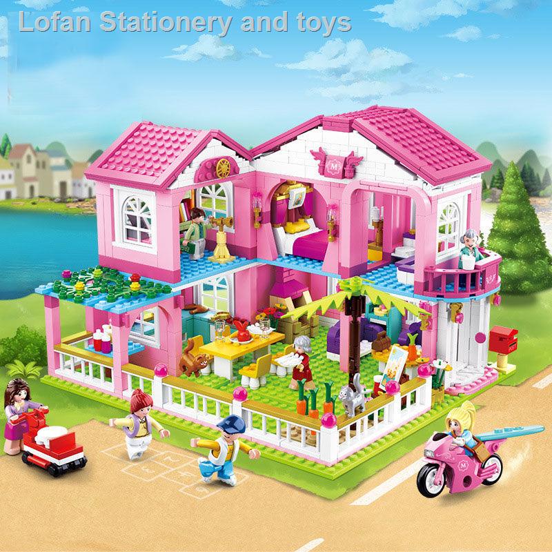 Set đồ chơi lắp ráp lâu đài công chúa dành cho bé gái 6 tuổi
