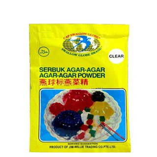 Bột Thạch Agar hiệu Swallow Globe 10g
