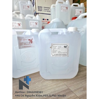 Can 5 - 10 lít Cồn y tế ETHANOL 90 độ