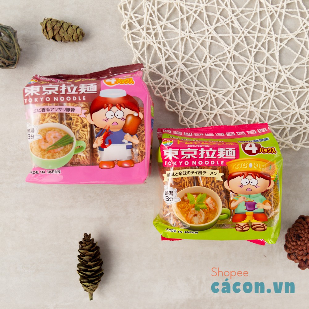 [Cacon.vn] Mì ăn liền Tokyo Ramen Nhật cho bé 1 tuổi