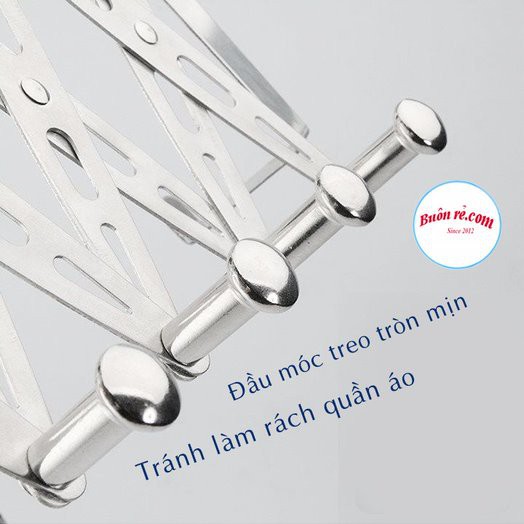 Móc treo sau cửa inox hình ZICZAC có thể gấp gọn – Móc treo quần áo, mũ nhỏ gọn, tiện lợi – 01271 Buôn rẻ