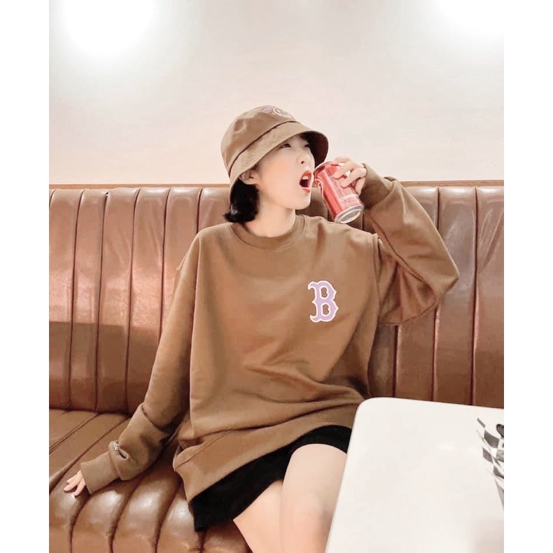 Áo sweater MLB boston red sox , Áo sweater nam nữ unisex phong cách hàn quốc , hàng việt nam xuất kh