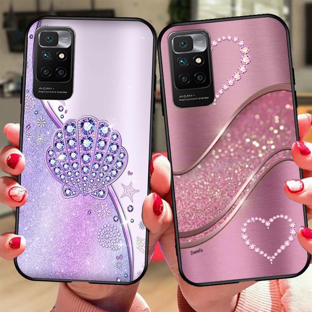 Ốp lưng điện thoại xiaomi redmi 10 in hình phong cách nữ sang chảnh