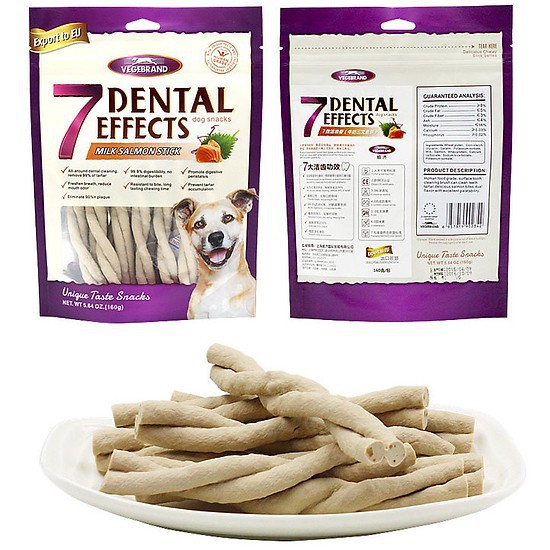 THANH XƯƠNG GẶM 7DENTAL CHO CÚN ( GÓI TO 160G )