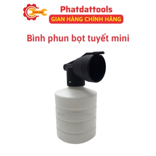 Bình phun bọt tuyết mini gắn đầu súng xịt rửa xe cao áp