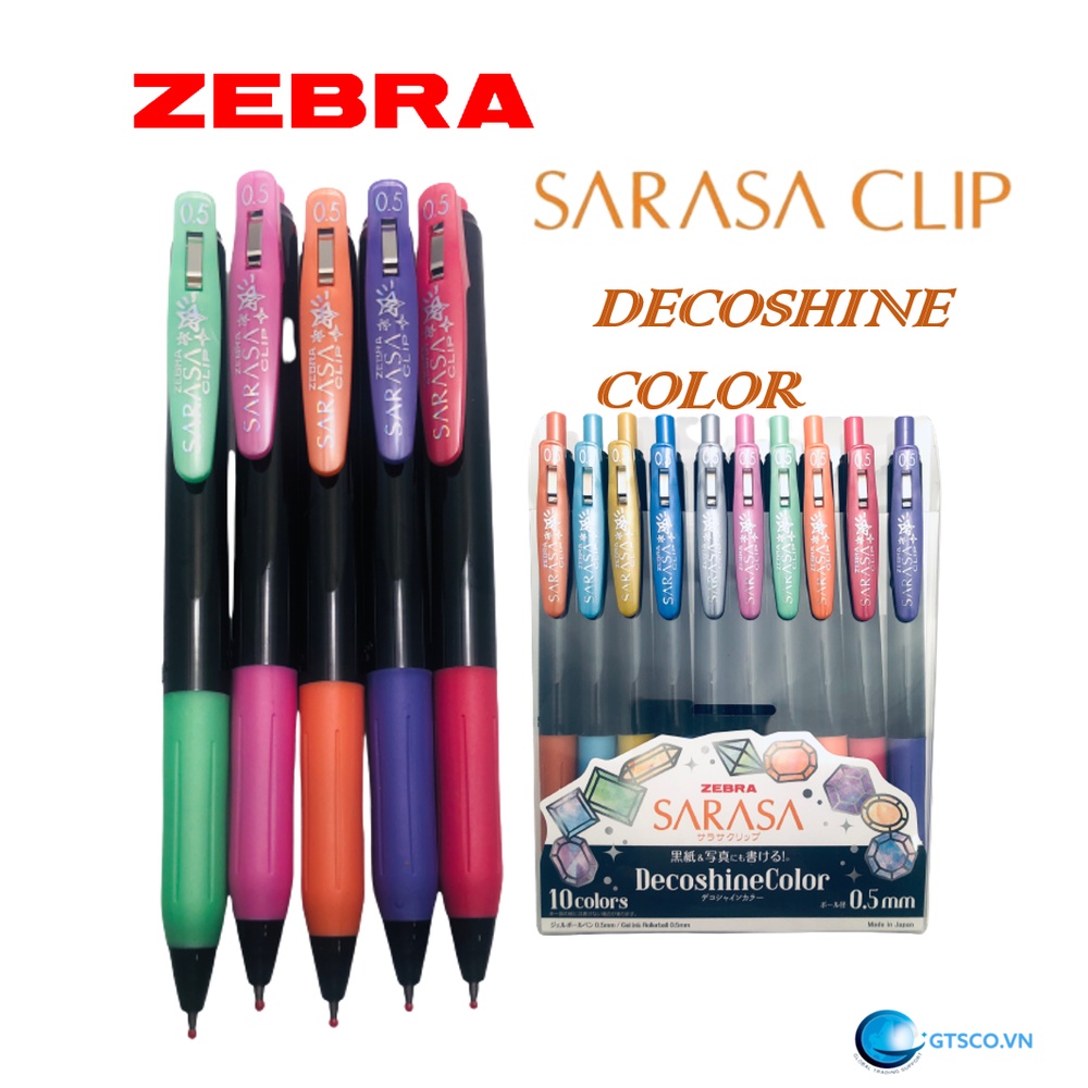 BÚT SARASA DECO SHINE COLOR