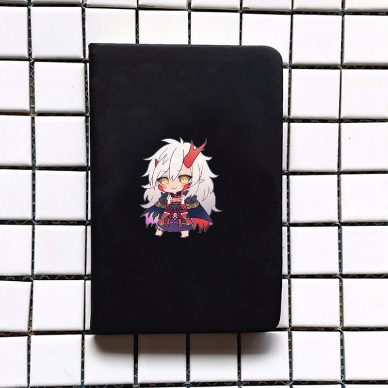 Sổ da cầm tay A6 in hình Onmyoji ÂM DƯƠNG SƯ game chibi anime ghi chép tiện lợi đi học