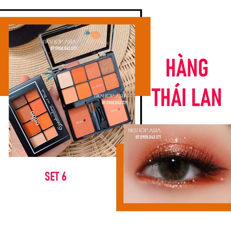 [Set Phấn Mắt & Má Hồng] Eyeshadow And Blush Od1022 (20gr)