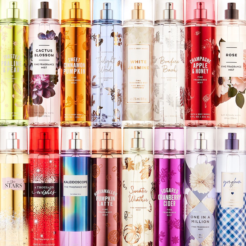 XỊT THƠM TOÀN THÂN BODYMIST BATH&BODY WORKS [mẫu thử 10ML] | Thế Giới Skin Care