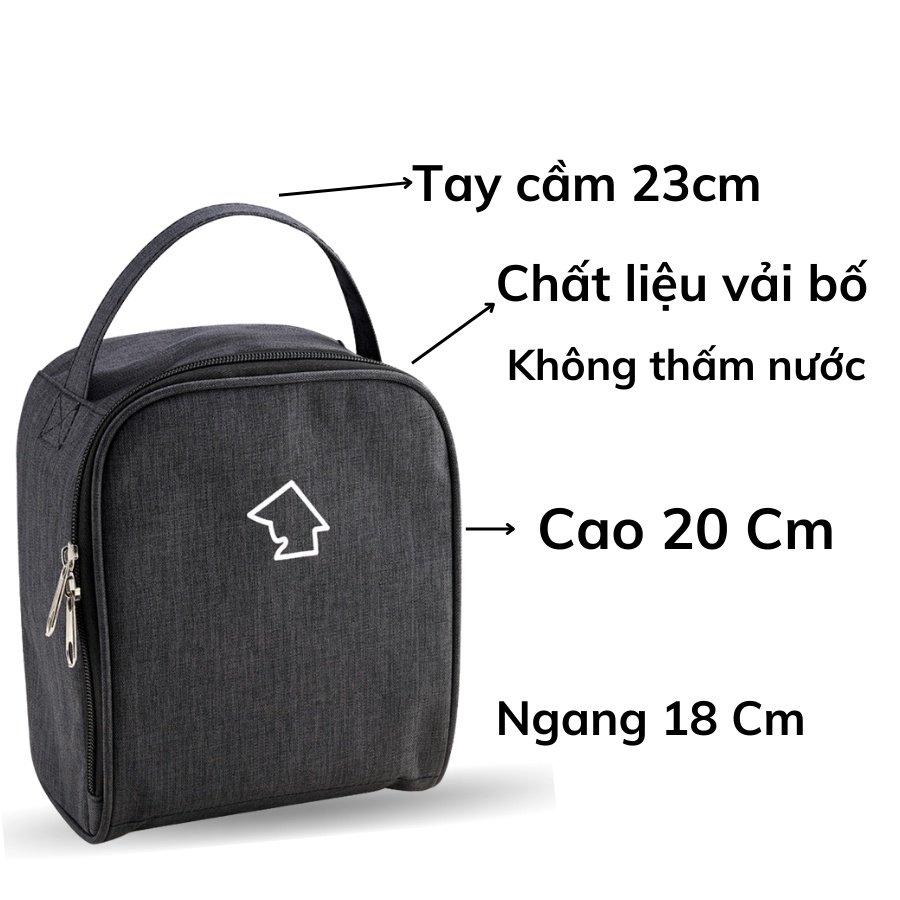 Bộ hộp cơm thủy tinh bảo quản thực phẩm chịu nhiệt COBA'COOK 1 hộp 320ml 2 hộp 370ml và túi- CCL3S33BS
