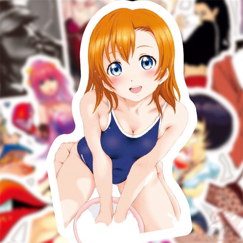 ❉ Sexy Cool Girl Series 01 Modern Beauty Lady Stickers ❉ 50Pcs/Set DIY Fashion Waterproof Mixed Luggage Laptop Skateboard Doodle Decals Stickers