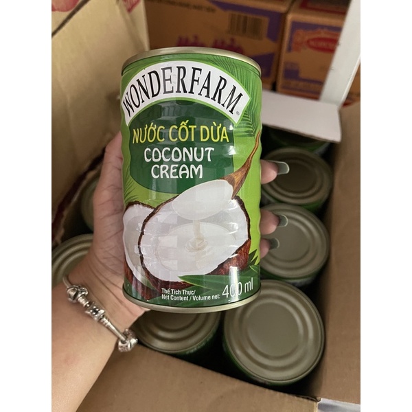 Nước cốt dừa Wonderfarm 400ml