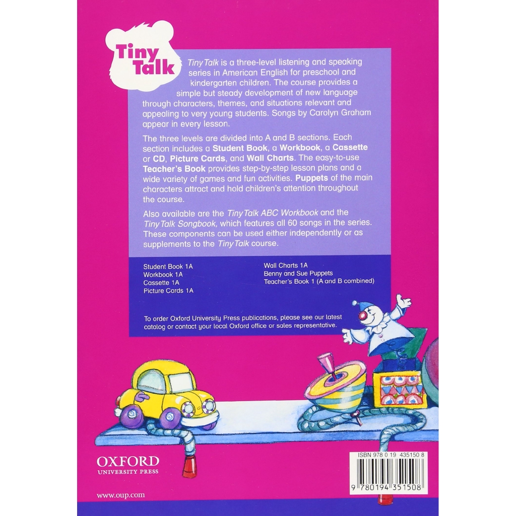 Sách - Tiny Talk 1A: Student Book