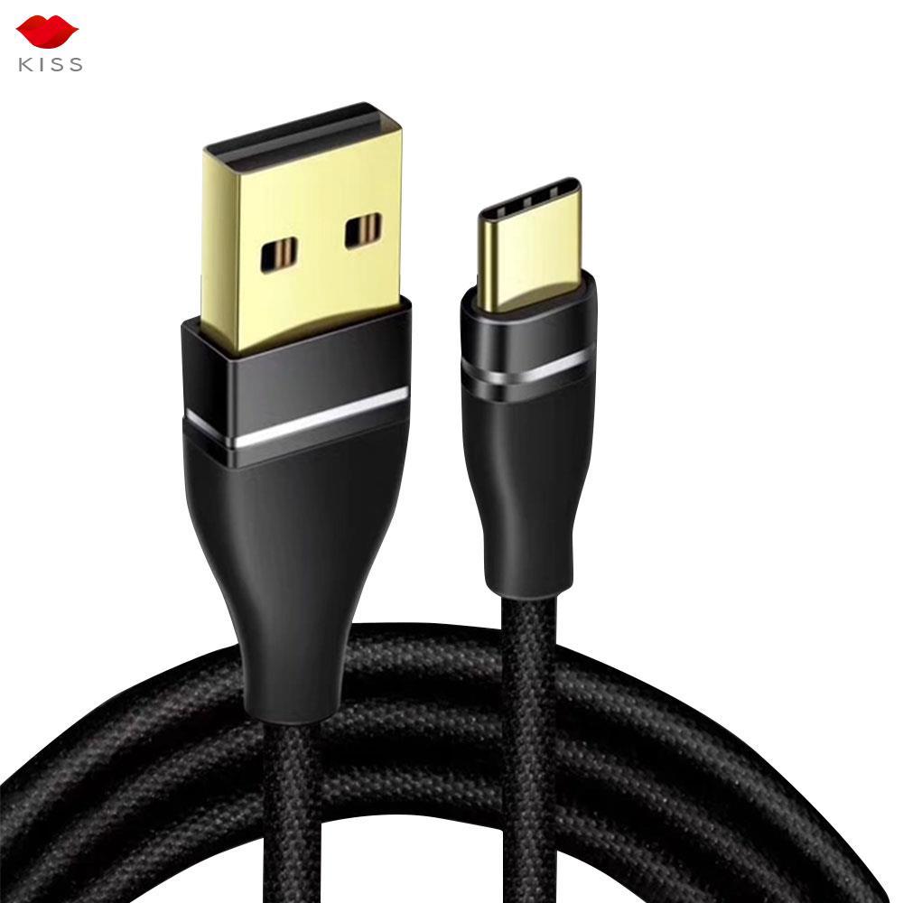 Cáp sạc nhanh KASA bện nylon cổng USB C Type C dài 1M