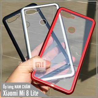 Ốp lưng Xiaomi Mi 8 Lite Ốp lưng nam châm 2 mặt - Chống sốc cao