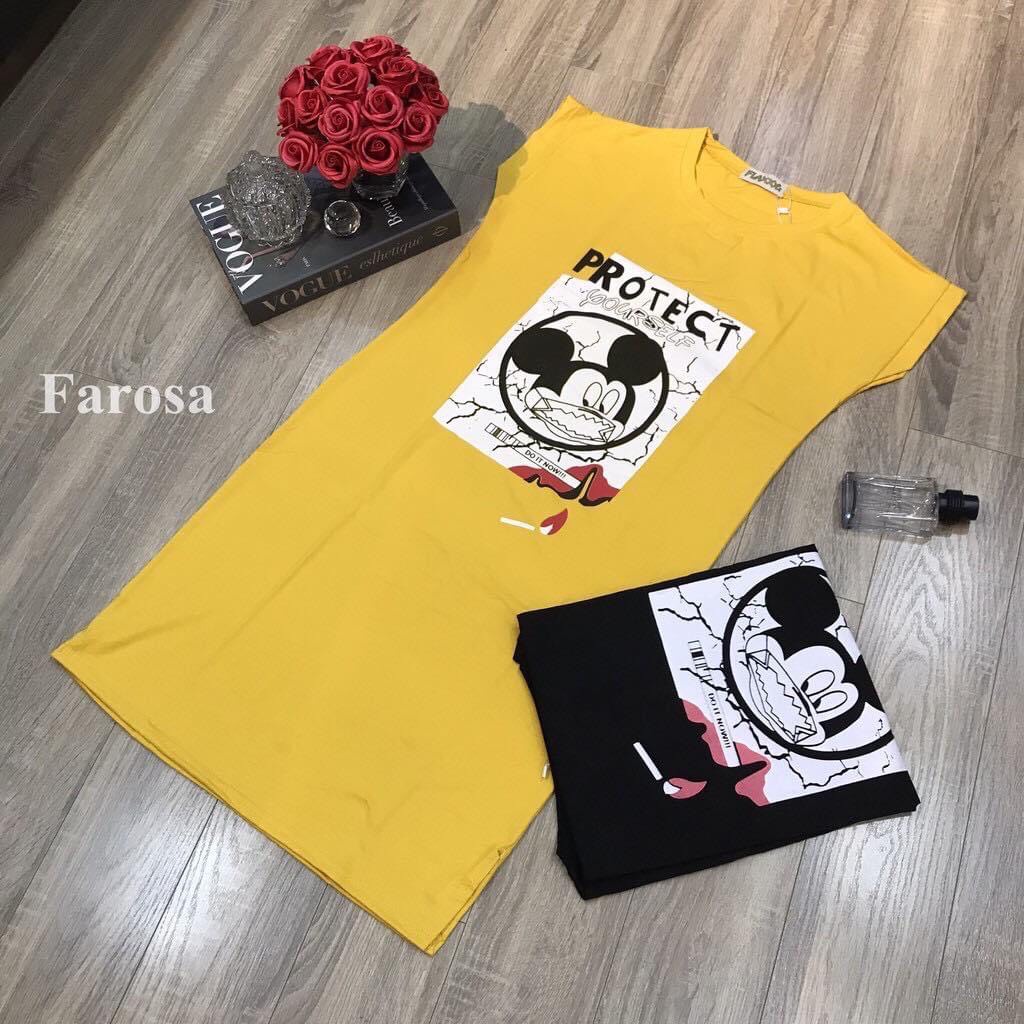 [XẢ HÀNG] Váy xuông nữ họa tiết kiểu chữ A thời trang