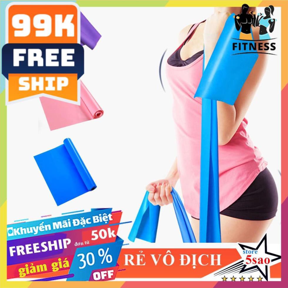 FREESHIP🎁 Dây thun bản rộng tập thể lực và yoga ❤️ giá rẻ ❤️ dây tập gym | hn & tphcm