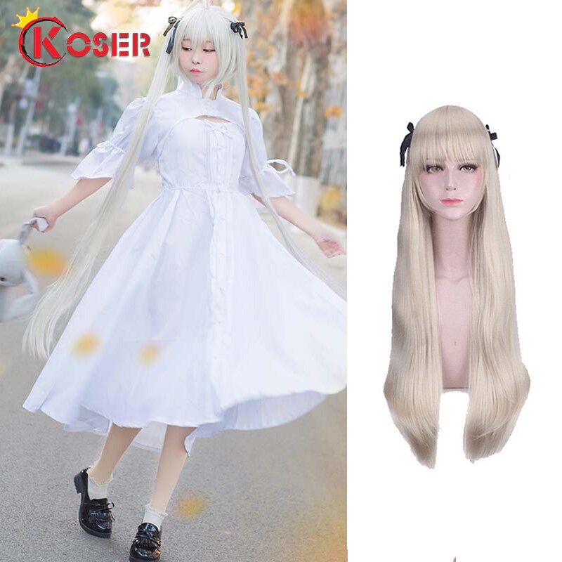 Cosplay Anime Chất Lượng Cao Kasugano Sora Cosplay Dress Yosuga NO Sora White Lolita Costume Cosplay Costume