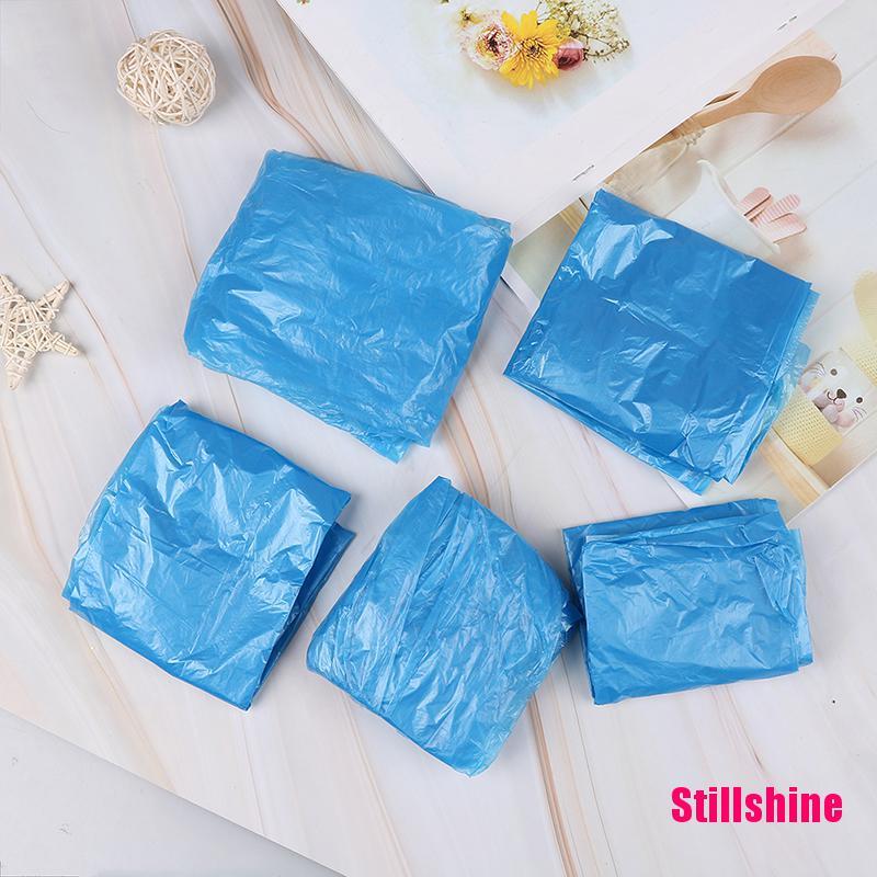 Bộ 5 Cặp Vỏ Bọc Giày Đi Mưa Bằng Nhựa Dày Chống Thấm Nước