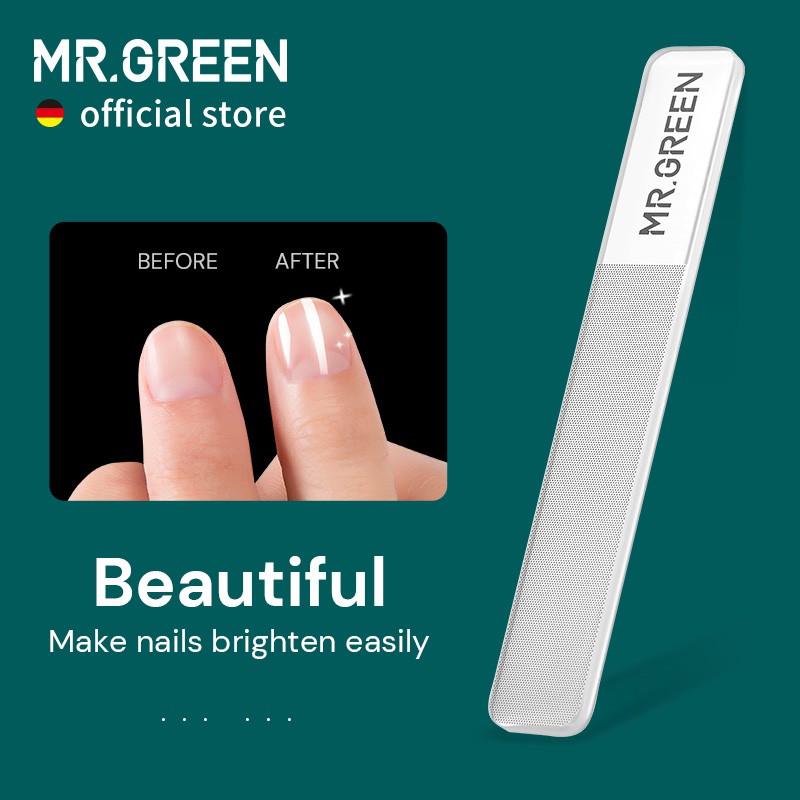 Mr.Green Dụng cụ dũa móng tay bằng nano tiện lợi dễ vệ sinh