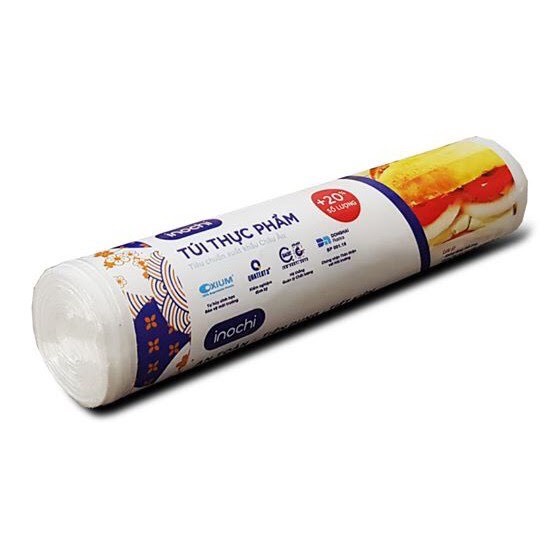Túi đựng thực phẩm Shinsen 1.4L inochi đựng hoa quả bảo quản trong tủ lạnh an toàn sức khỏe TDTP