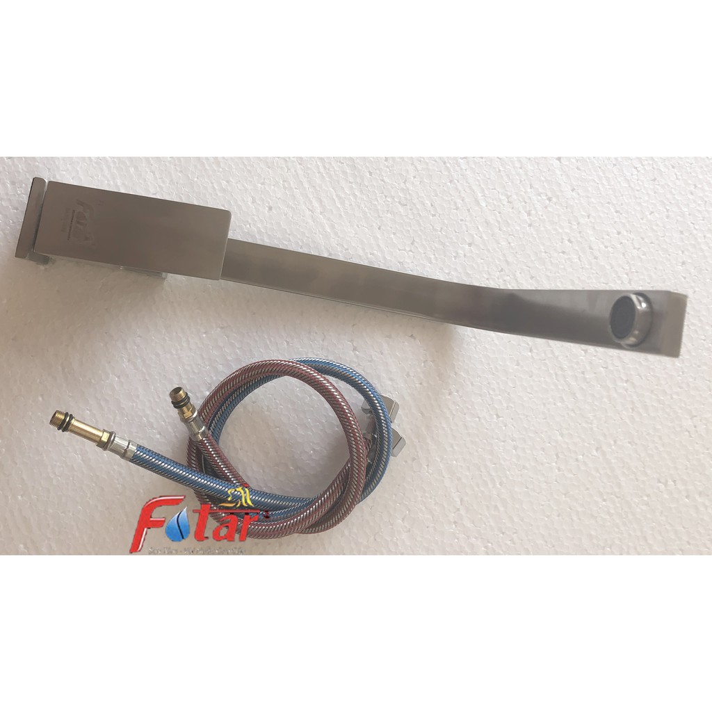 (Gía sỉ)Vòi Rửa Chén Bát Nóng Lạnh 100% INOX 304 chống han gỉ N4003 FOTAR Quay được 2 hộc chậu vòi Chén Vuông dẹt | BigBuy360 - bigbuy360.vn