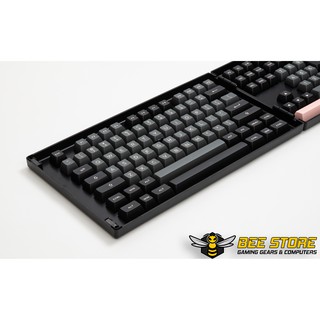Keycap AKKO Black Pink (PBT DoubleShot, ASA profile, 158 nút)