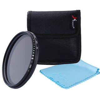 58mm Fader Neutral Density Adjustable Variable ND Filter ND2-ND400 + Case-LF304