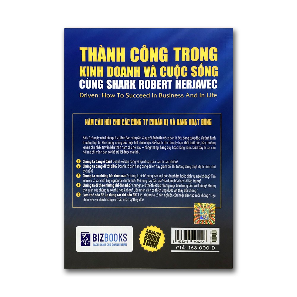 Sách - Bí quyết thành công của các nhà đầu tư nổi tiếng - America Shark Tank (4 cuốn lẻ tùy chọn)