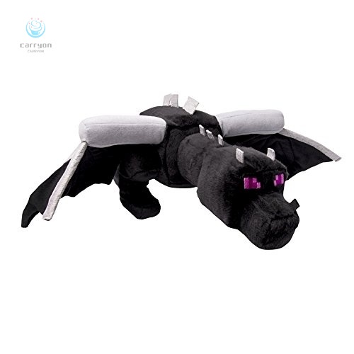 Đồ chơi nhồi bông hình rồng đen trong game Ender Dragon cho bé