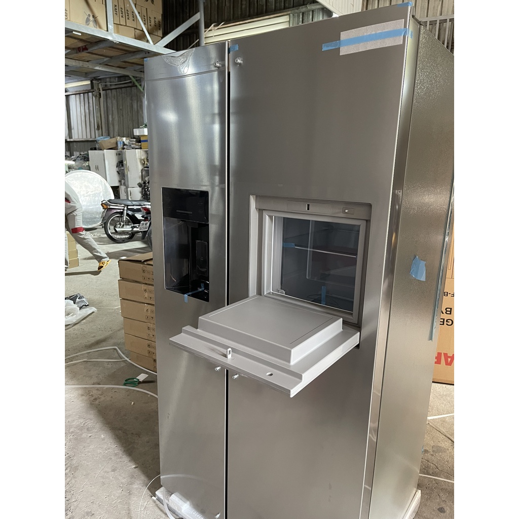 TỦ LẠNH KAFF KF-BCD606MBR - Hàng Chính Hãng
