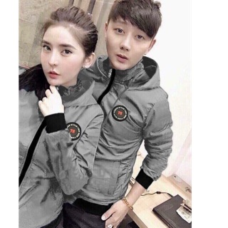 Áo khoác dù nam nữ có nón