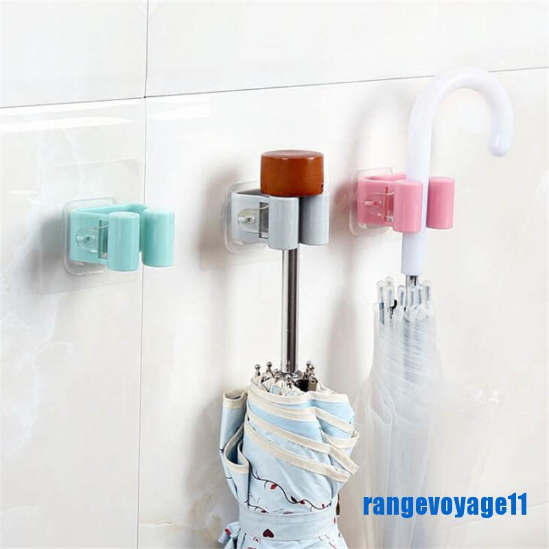 Giá đỡ cây lau nhà gắn tường nhỏ gọn tiện dụng