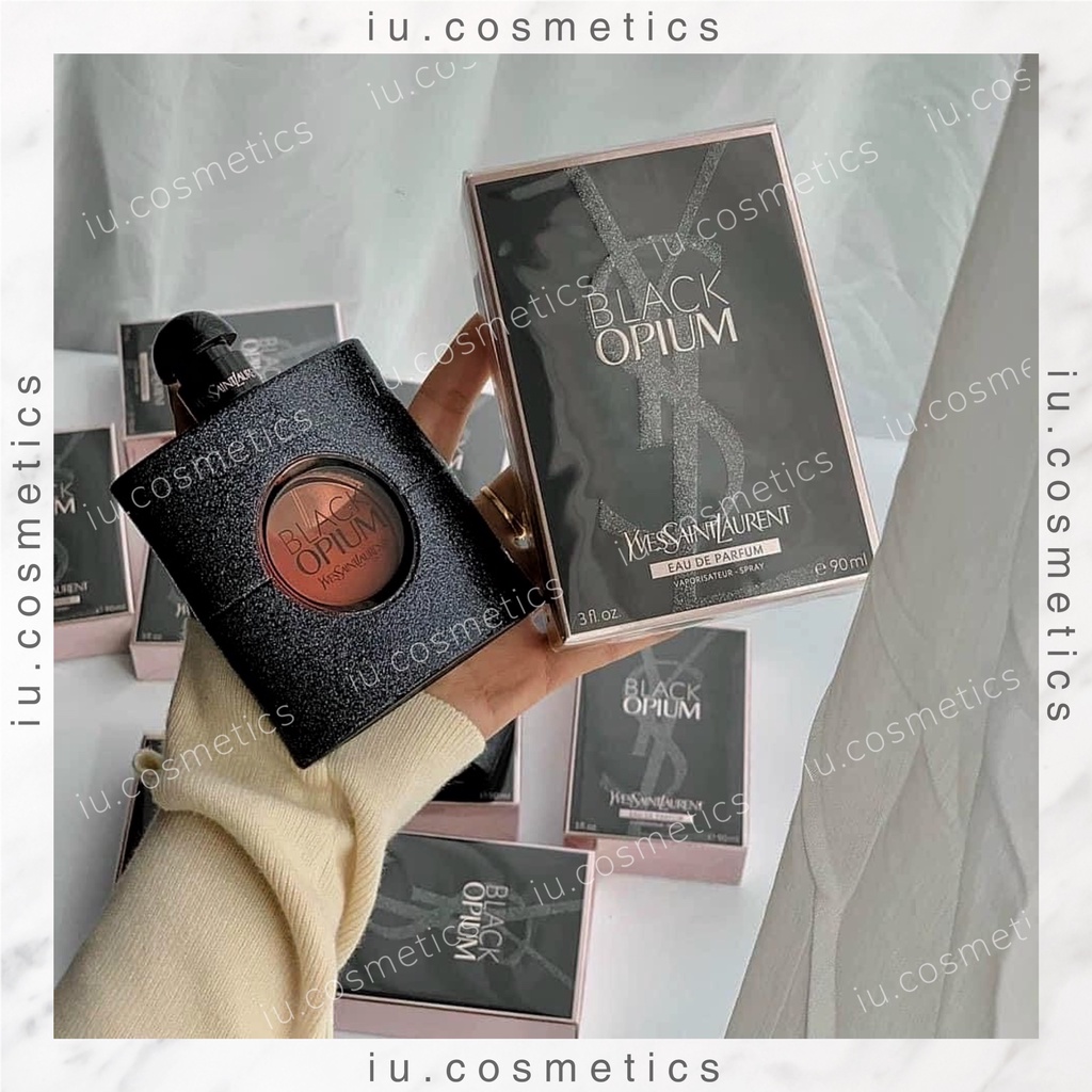 Nước hoa nữ YSL Black Opium EDP 90ml Dầu thơm nữ tính hấp dẫn quyến rũ.