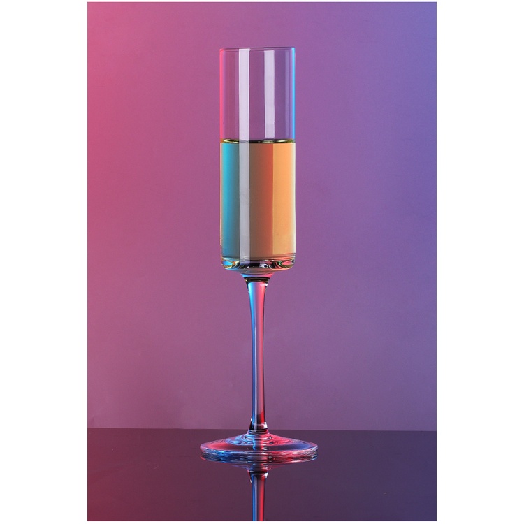 Ly Thủy Tinh Uống Rượu Champagne Trong Suốt Sang Trọng