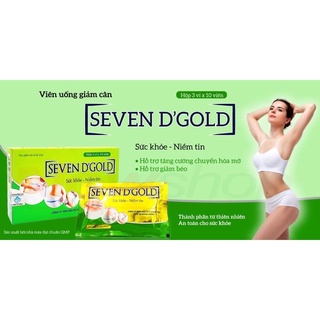 GIẢM CÂN CHO NGƯỜI LỜN SEVEN D’GOLD ( cải tiến của SEVENDAY)