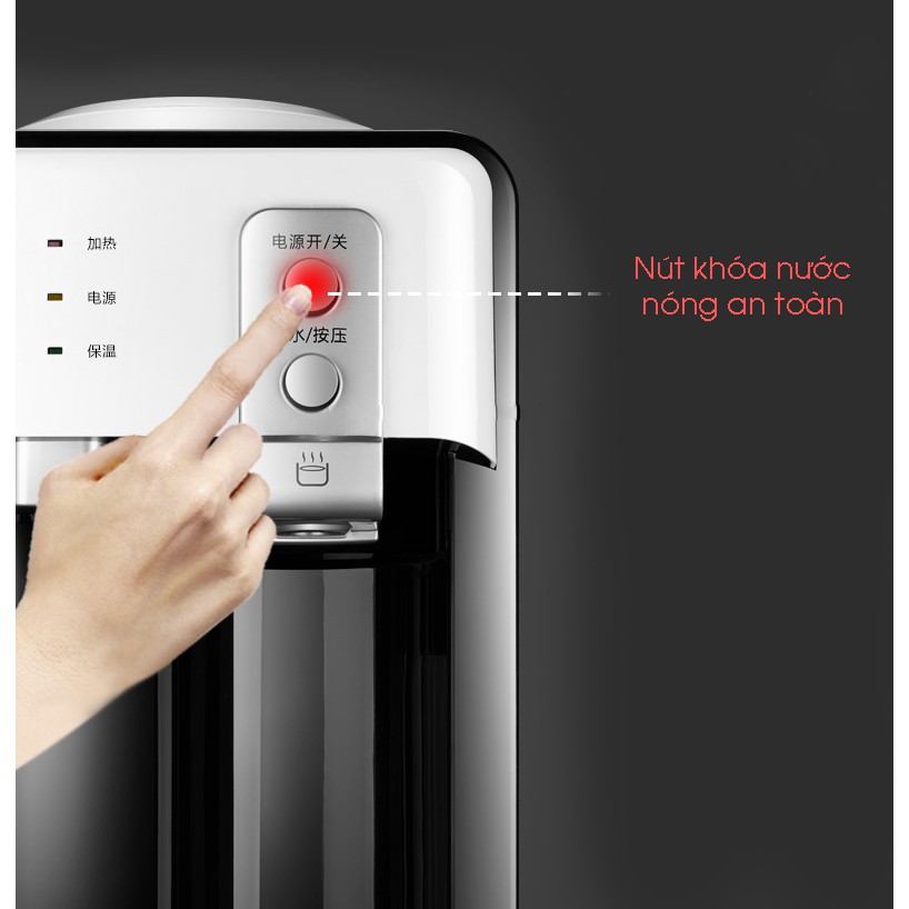 Cây nước nóng để bàn AUX 2 chiều nóng lạnh - cây nóng lạnh để bàn