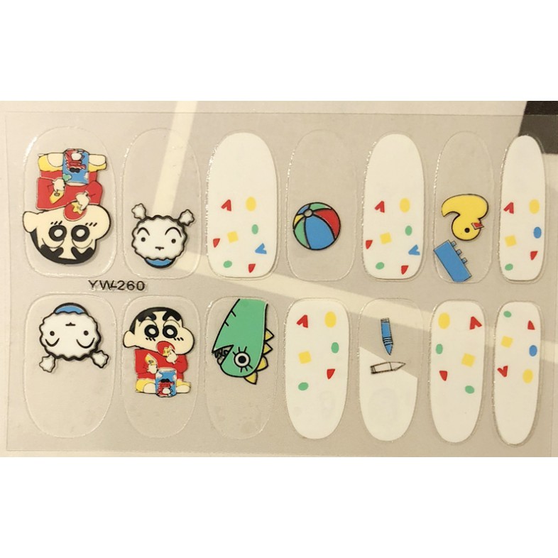 Nail sticker dán móng tay siêu kute,  3D chống nước thời trang chất lượng cao (19)